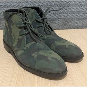 Dingo Boots Men US 10D Camo Round Toe Chukka